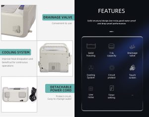 CODYSON CD-4875 Ultrasonic Cleaner Features