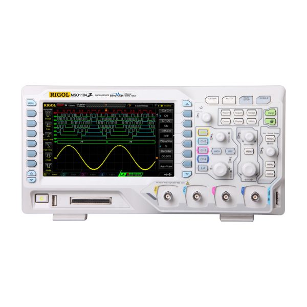 Rigol DS1104Z Plus 100MHz 4Channel Digital Oscilloscope and 16channel Logic Analyzer Option