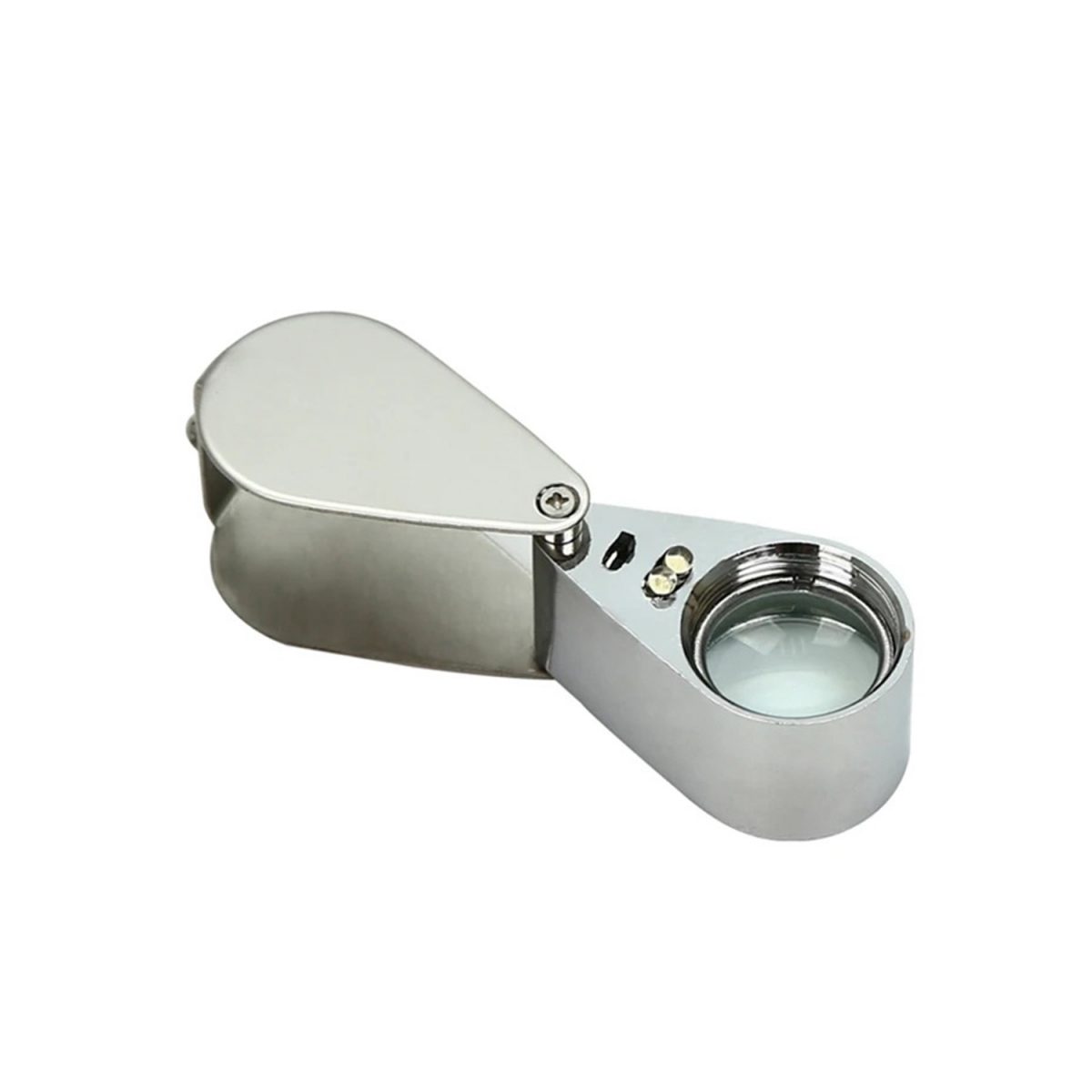 ذره بین تاشو دستی با نور LED مدل MG21007