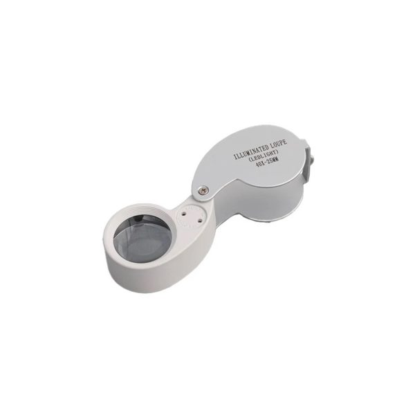 ذره‌بین 40x چراغ دار مدل MG21011