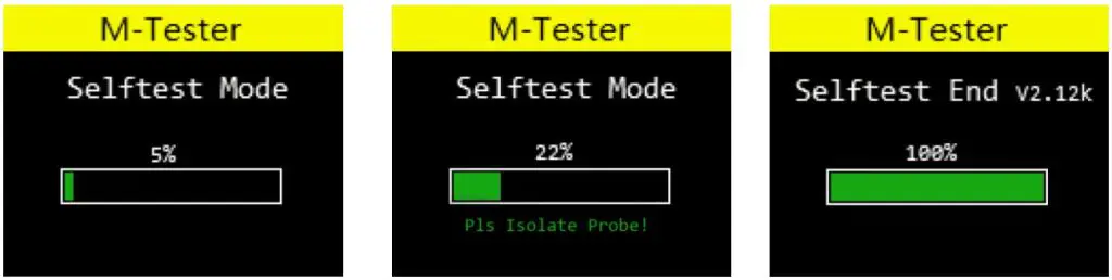 روند Self-Test در تستر قطعات T7