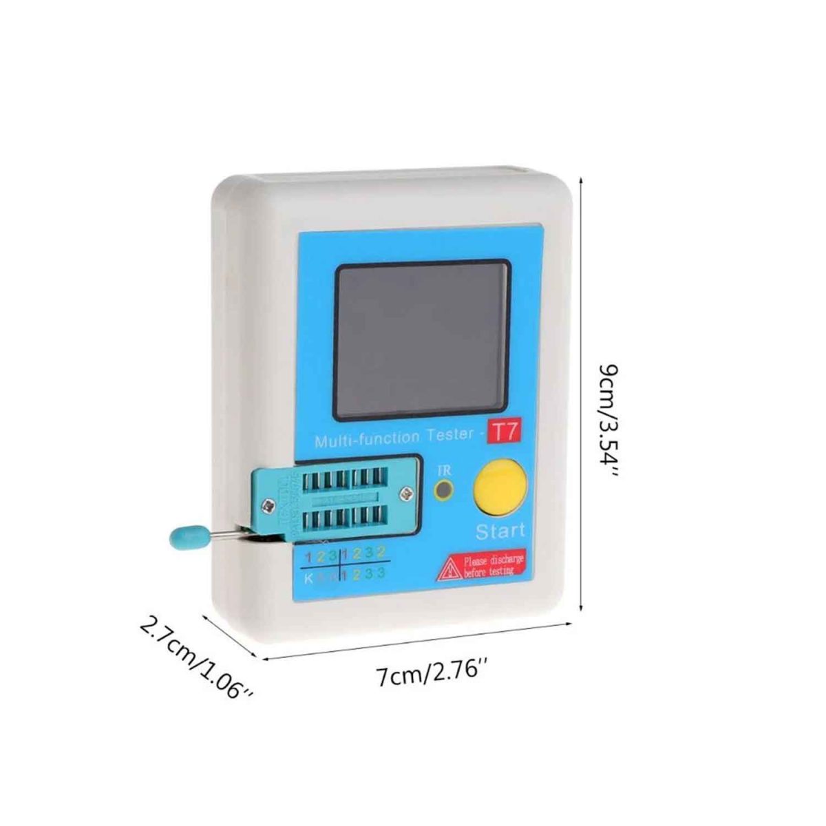 Multifunction Tester T7 Size