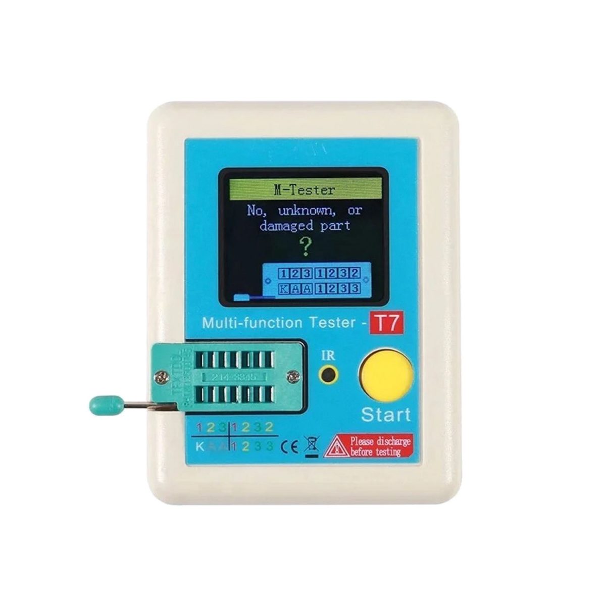 تستر قطعات الکترونیکی Multifunction Tester LCR-T7