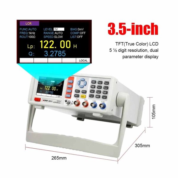 VICTOR VC-4091C 100KHz Digital Benchtop LCR Meter