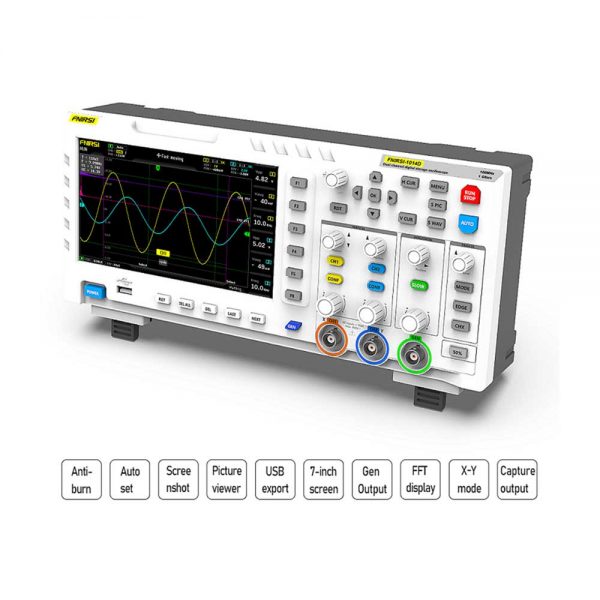 FNIRSI 1014D Digital Oscilloscope Features