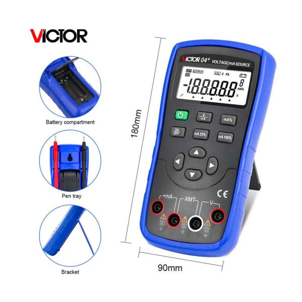 کالیبراتور ولتاژ و جریان ویکتور مدل VICTOR 04 Plus