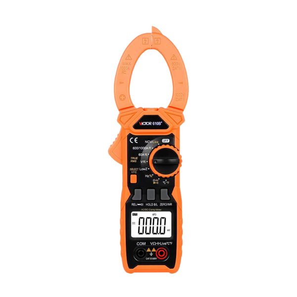 کلمپ آمپرمتر 1000 آمپر AC/DC ویکتور مدل VICTOR 610B Plus