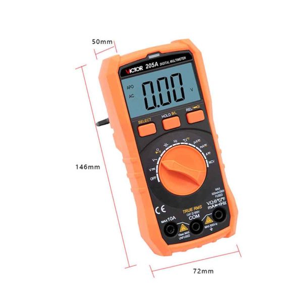 آوومتر دیجیتال ویکتور مدل VICTOR 205A