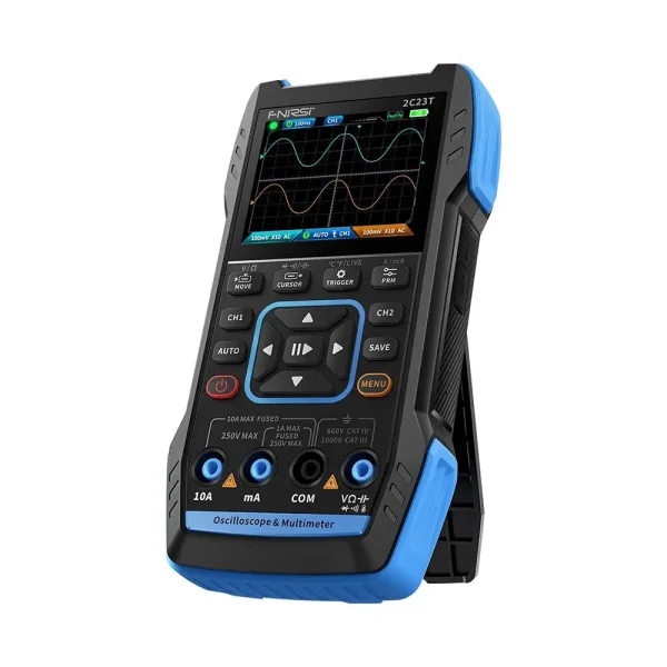 FNIRSI 2C23T Handheld Oscilloscope with Multimeter and Function generator