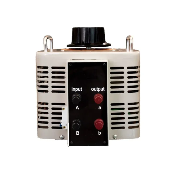 واریاک (اتوترانسفورماتور) تکفاز 1 کیلو وات مگاتک MEGATEK 1KVA Single Phase Voltage Regulator