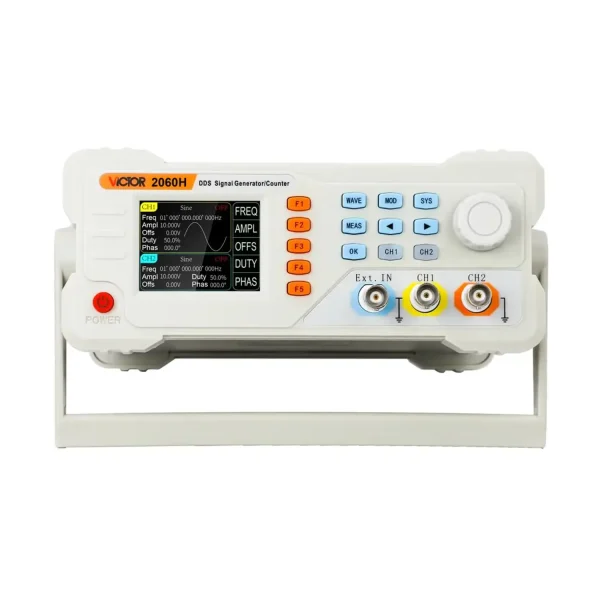 VICTOR 2060H New Model Dual Channel 60MHz DDS Function Generator
