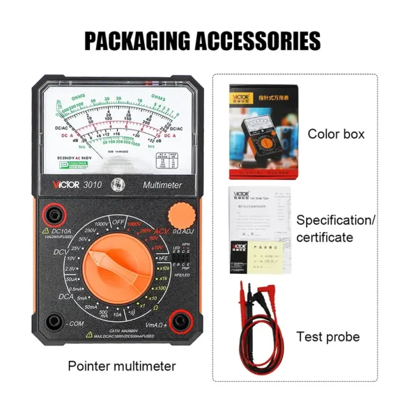 VICTOR 3010 New Series Analog Meter