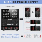 Nice-Power SPS605-2KD Dual Channel 60V 5A DC Power Supply