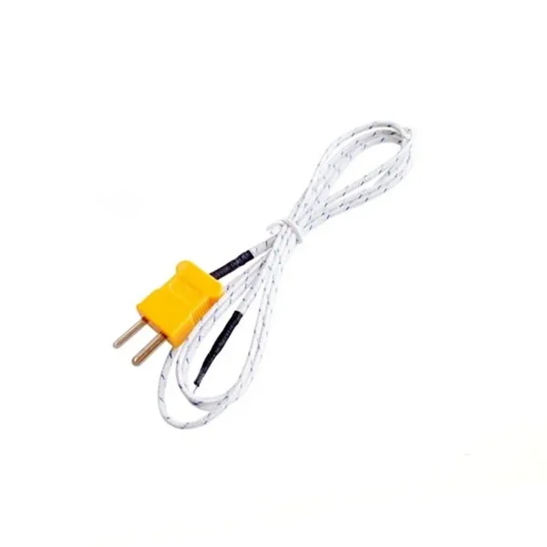 Victor TP-11 Type-K Thermocouple سیم دماسنج ویکتور با جک تیغه ای مدل TL-11 تیپ K با روکش نسوز