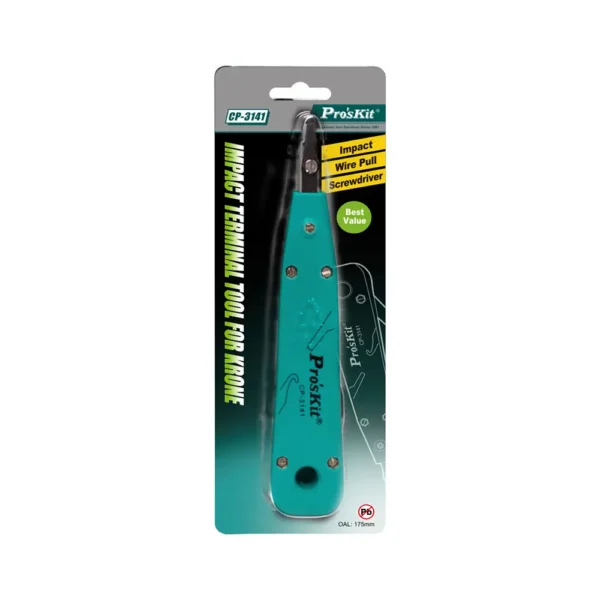ProsKit CP-3141 Impact Terminal Tool For Krone آچار قیچی کروز مخابراتی پروسکیت مدل ProsKit CP3141