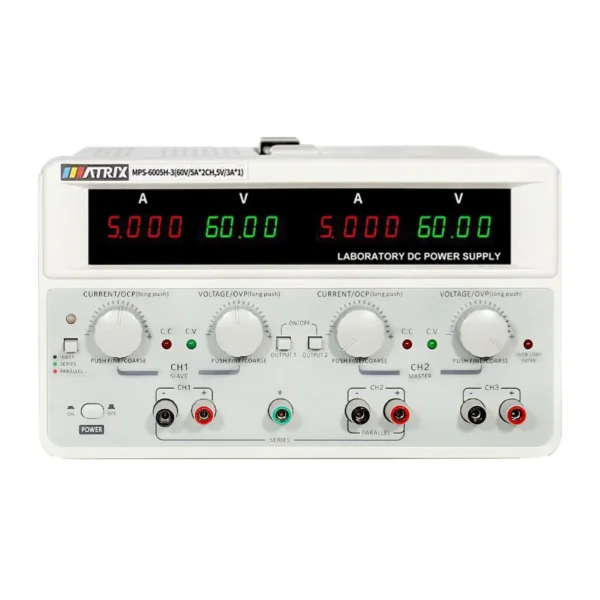 MATRIX MPS-6005H-3 60V 5A Dual Channel DC Power Supply