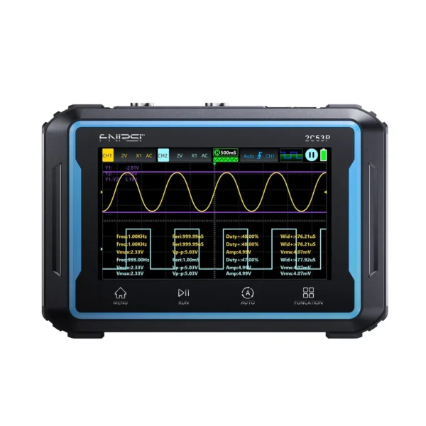 FNIRSI 2C53P Dual Channel Tablet Oscilloscope