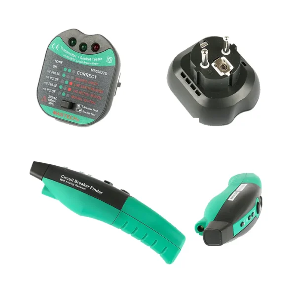 MASTECH MS5902RTD Socket Tester and Circuit Breaker Finder