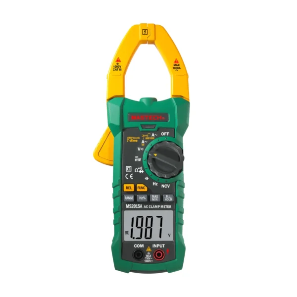 آمپرمتر کلمپی 1000A AC (جریان متناوب) مستک مدل MASTECH MS2015A
