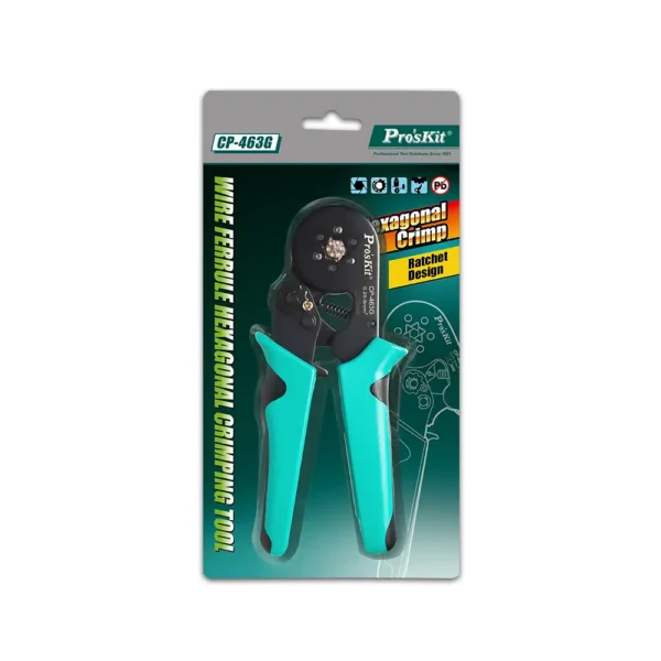 پرچ کن وایرشو 6 طرفه پروسکیت مدل ProsKit CP-463G