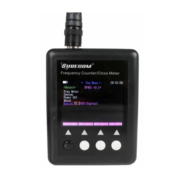 SURECOM SF-401PLUS Frequency Counter and CTCSS/DCS Decoder
