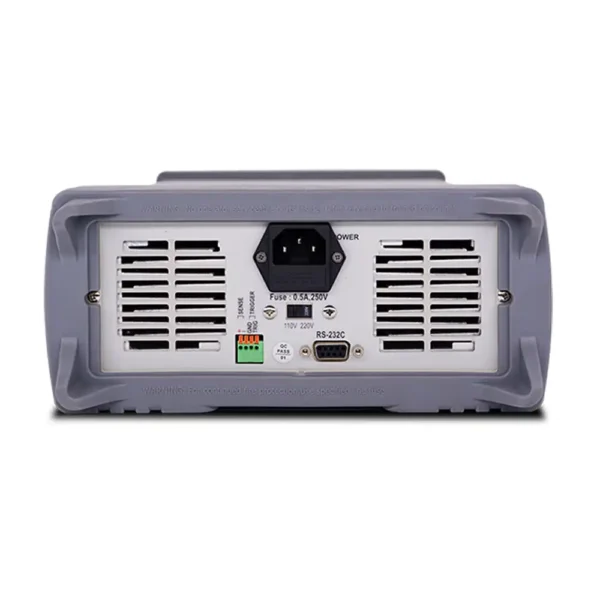 GPS Limited GPS-8512C DC Electronic Load Rear Side