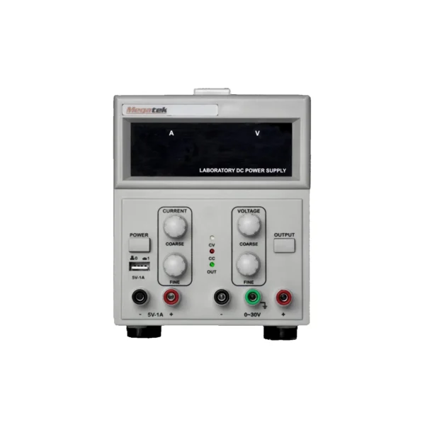 MEGATEK MP-3010 30V 10A DC Power Supply منبع تغذیه متغیر آزمایشگاهی DC مگاتک مدل MEGATEK MP3010