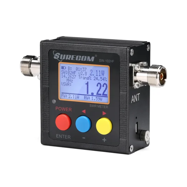 SURECOM SW-102 HF Radio Power Meter and VSWR Meter