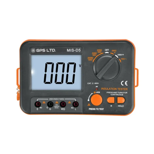 GPS Limited MIS-D5 1KV Insulation Resistance Tester