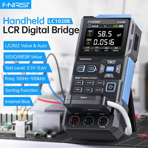 FNIRSI LC1020E Handheld LCR Digital Bridge