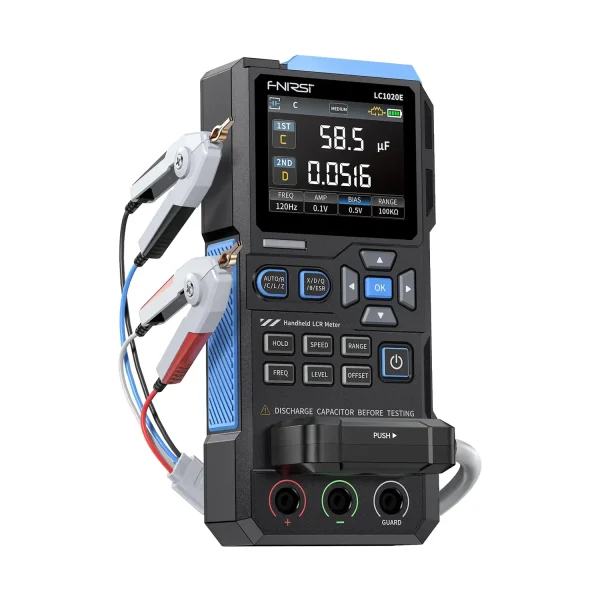FNIRSI LC1020E 100KHz High Precision Handheld Digital LCR Meter and ESR Tester