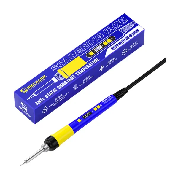 هویه 90 وات با نوک هیتری و المنت سرامیکی مکانیک مدل MECHANIC HK-990