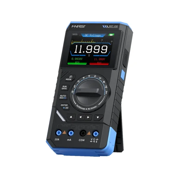 FNIRSI DST-210 3-IN-1 Multifunction Handheld Oscilloscope With Multimeter and Function Generator