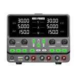 منبع تغذیه دو کاناله حافظه دار نایس پاور SPPS305-2KD