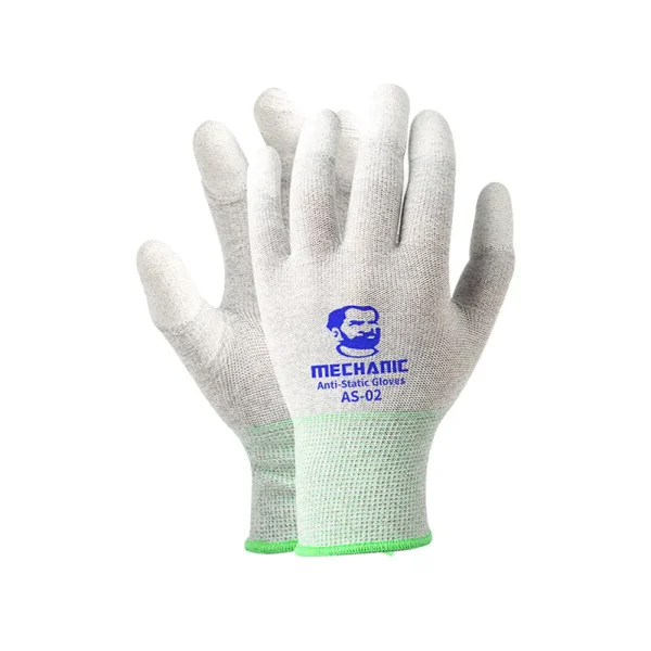 MECHANIC AS-02 Medium Size Anti-Static Gloves