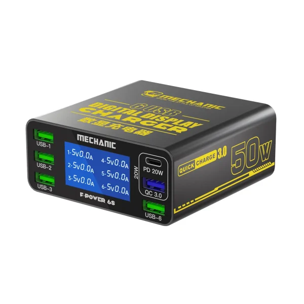 MECHANIC F-POWER 6S 6 Ports 50W Multi Charger