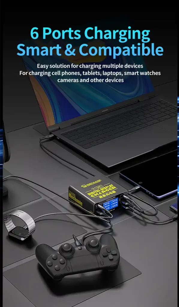 MECHANIC F-POWER 6S 6 Ports Multi Charger