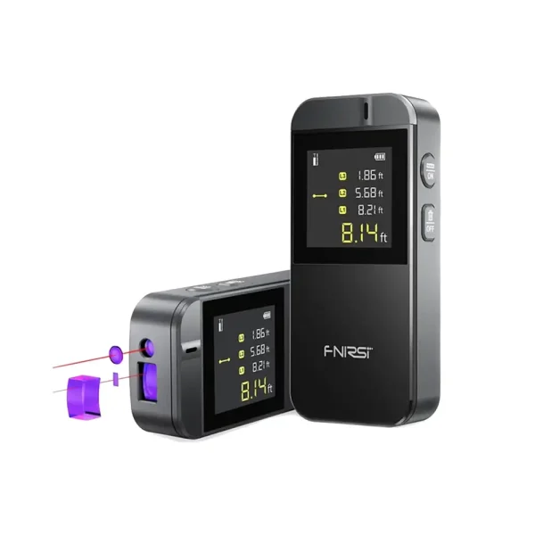متر لیزری هوشمند 40 متری افنریسی مدل FNIRSI IR40