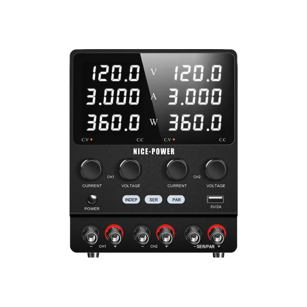 NICE POWER SPS1203-2KD 120V-3A Dual Channel DC Power Supply