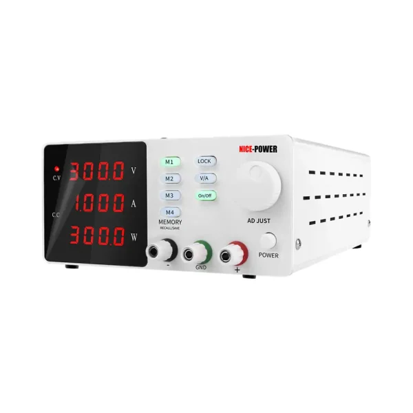 منبع تغذیه ولتاژ بالا آزمایشگاهی 300 ولتی نایس پاور NICE-POWER SPPS-S3001