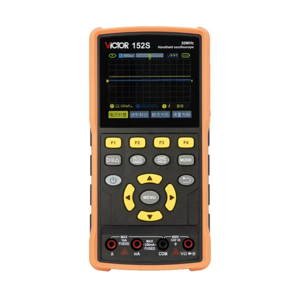 اسیلوسکوپ 3 کاره قابل حمل ویکتور مدل VICTOR 152S Handheld Oscilloscope