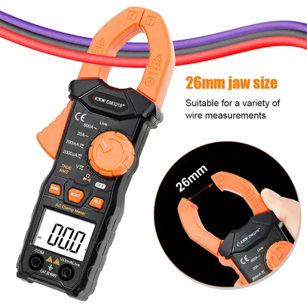 VICTOR DM3218+ Digital AC Clamp Meter