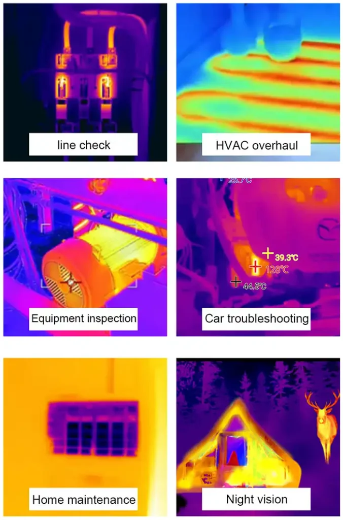 کاربردهای دوربین حرارتی ویکتور VICTOR Thermal Imaging Camera Usage