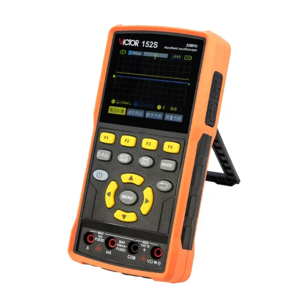 VICTOR 152S 2 Channel 50MHz Handheld Oscilloscope