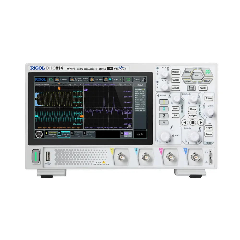 اسیلوسکوپ ریگول 4 کاناله 100 مگاهرتز RIGOL DHO814