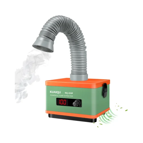 KUAIQU KQ-45SP 45W Solder Fume Extractor With HEPA and Activated Carbon Filter